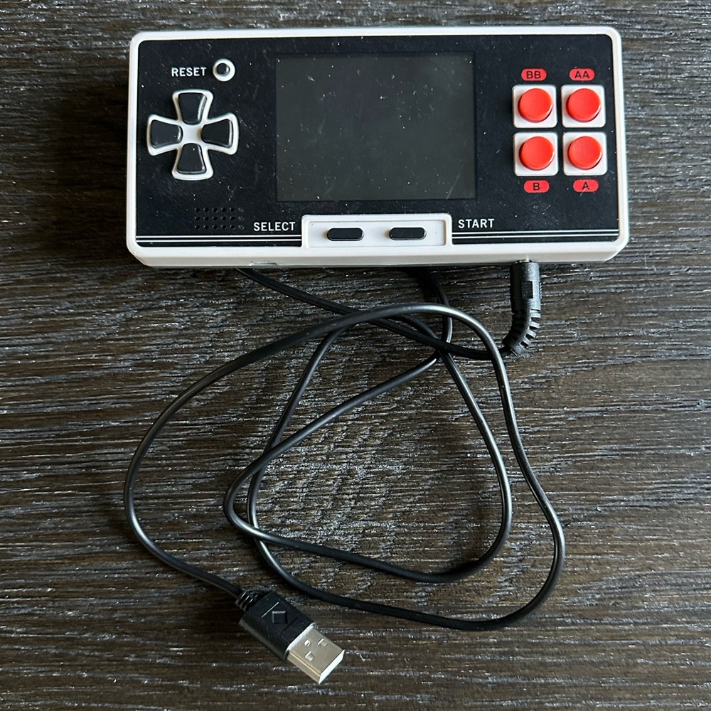 Nintendo Handheld Console - Black and Red